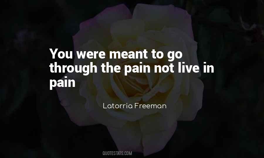 Through The Pain Quotes #819838