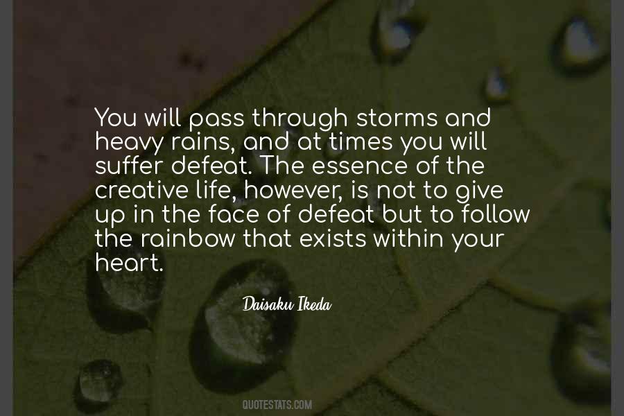 Through The Rain Quotes #104852