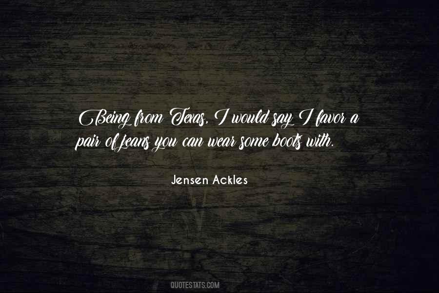 Quotes About Jensen Ackles #1136312