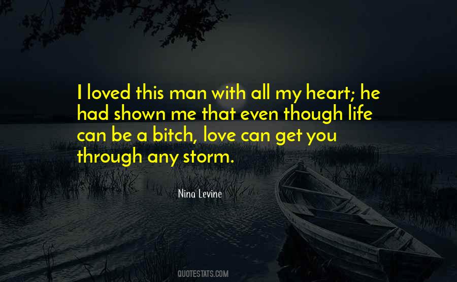 Through The Storm Love Quotes #137299