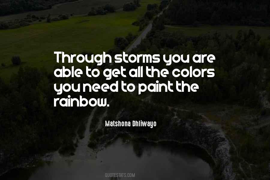 Through The Storms Quotes #1178457