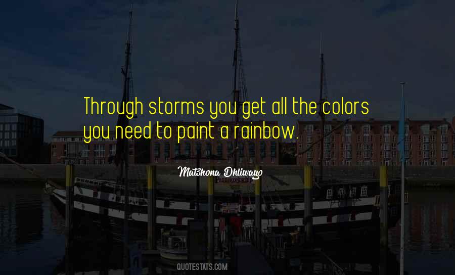 Through The Storms Quotes #1331158