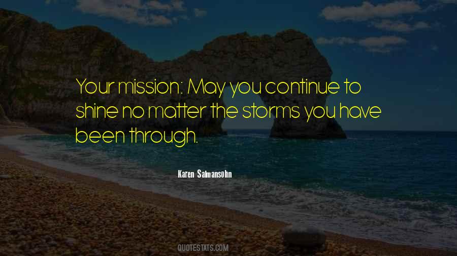 Through The Storms Quotes #1516836
