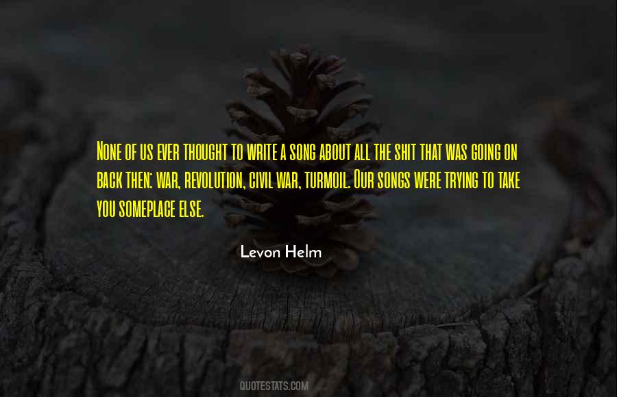 Quotes About Levon Helm #1871755