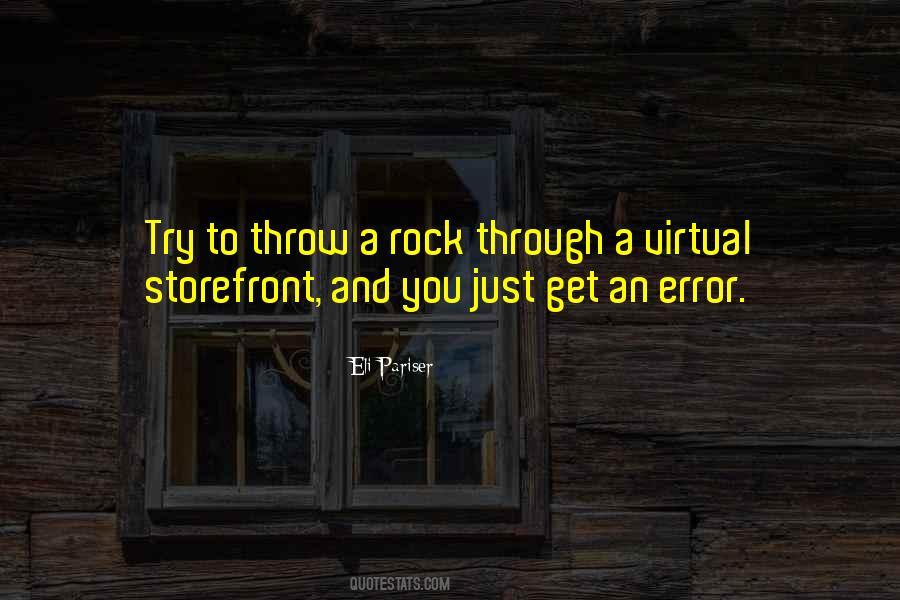 Throw A Rock Quotes #449393