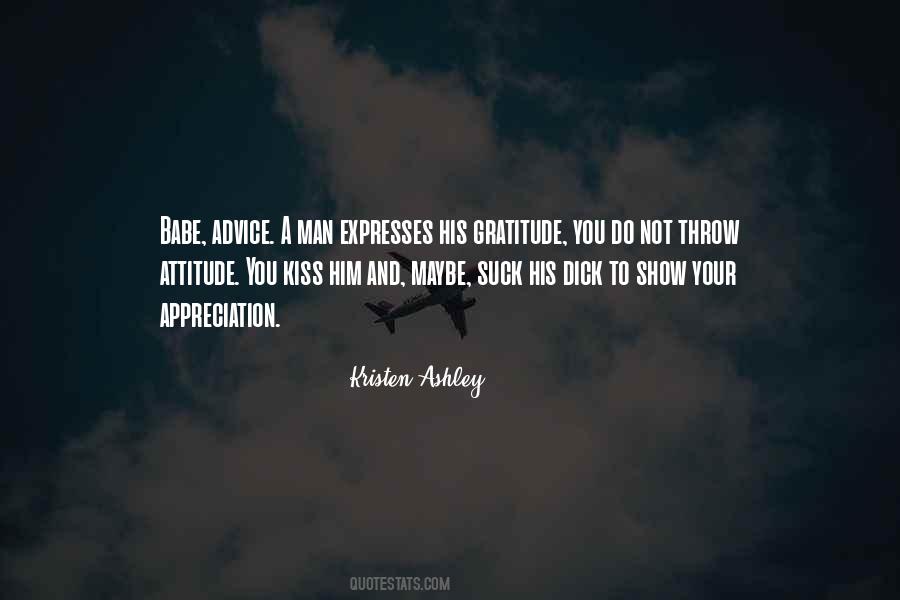 Throw Attitude Quotes #1209207