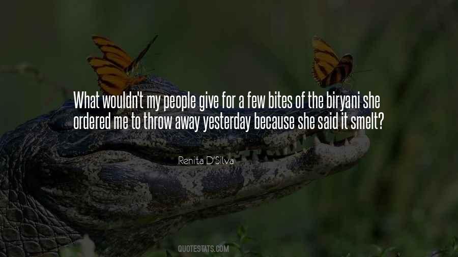 Throw Me Away Quotes #966422