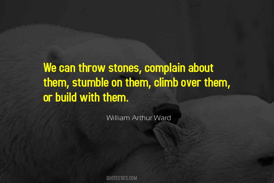 Throw Stones Quotes #1558419