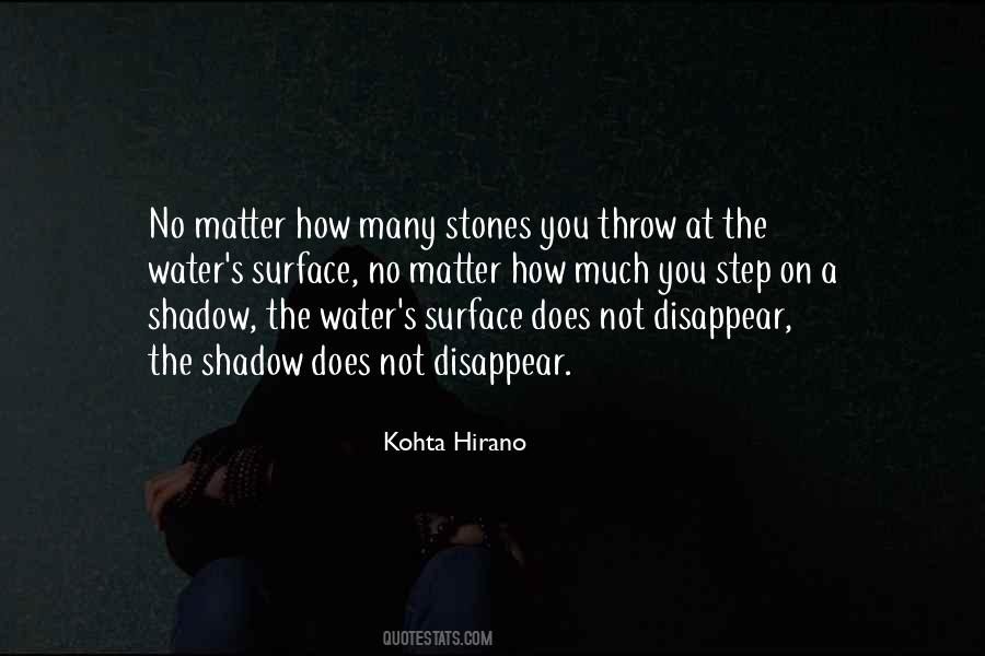 Throw Stones Quotes #67004