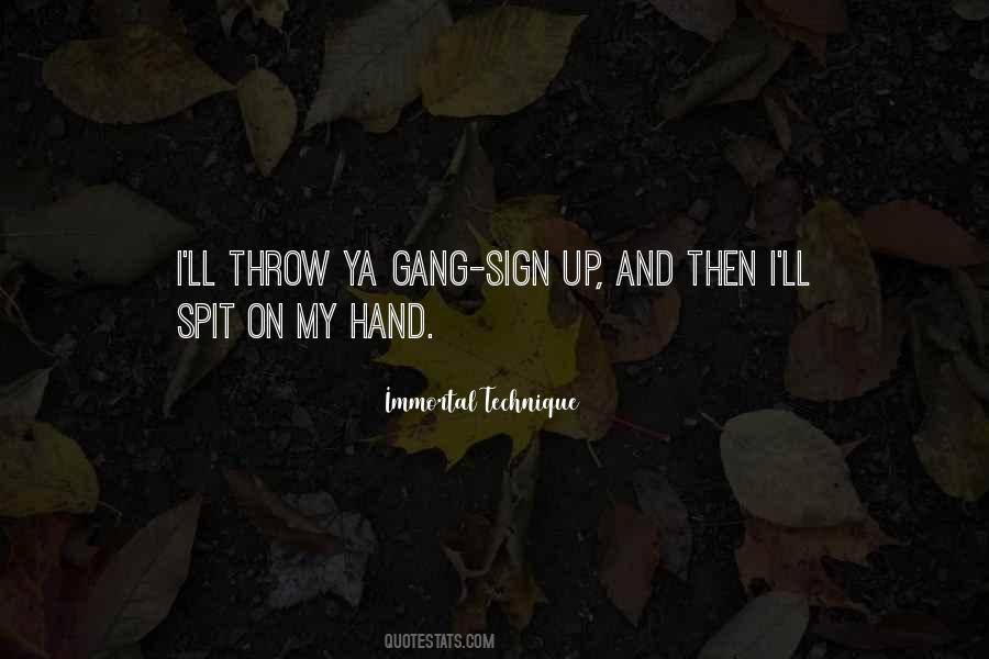 Throw Your Hands Up Quotes #1438626