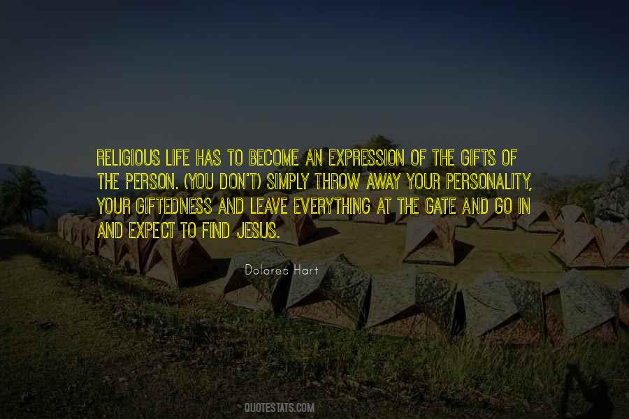 Throw Your Life Away Quotes #1152368