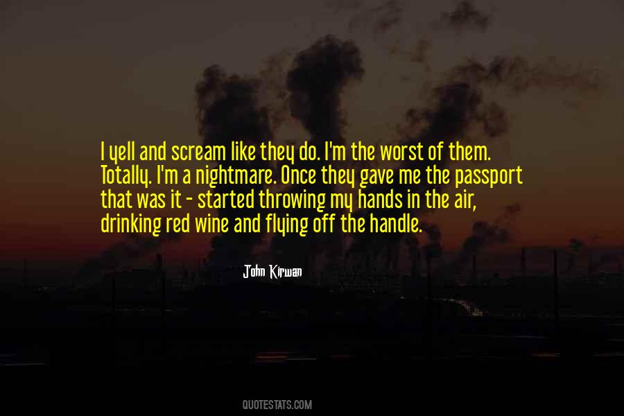 Throwing My Hands Up In The Air Quotes #23364