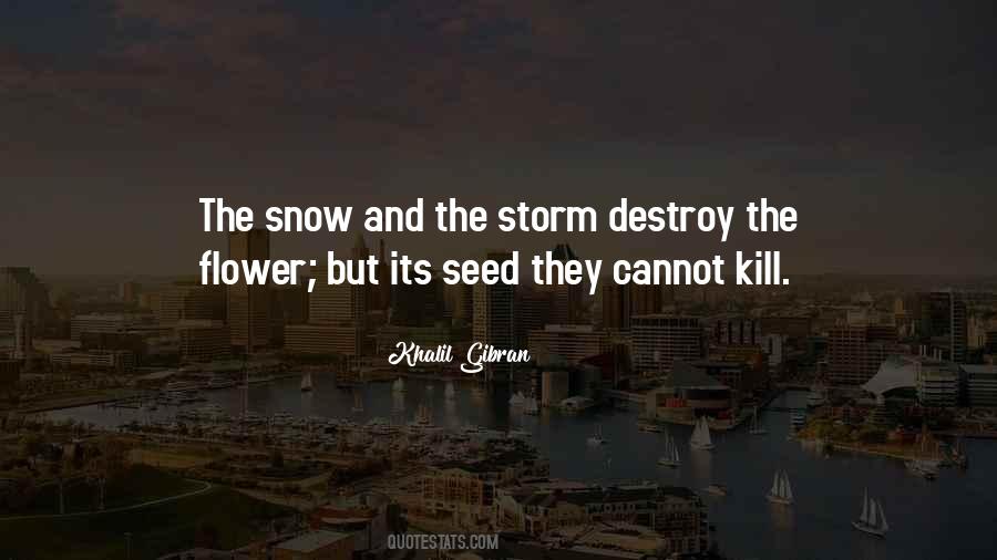 Thru The Storm Quotes #14655