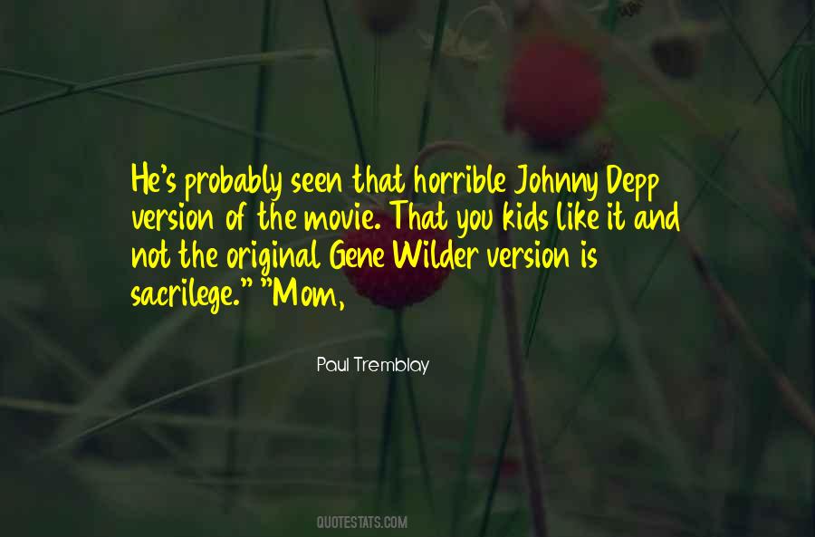 Quotes About Johnny Depp #1302788