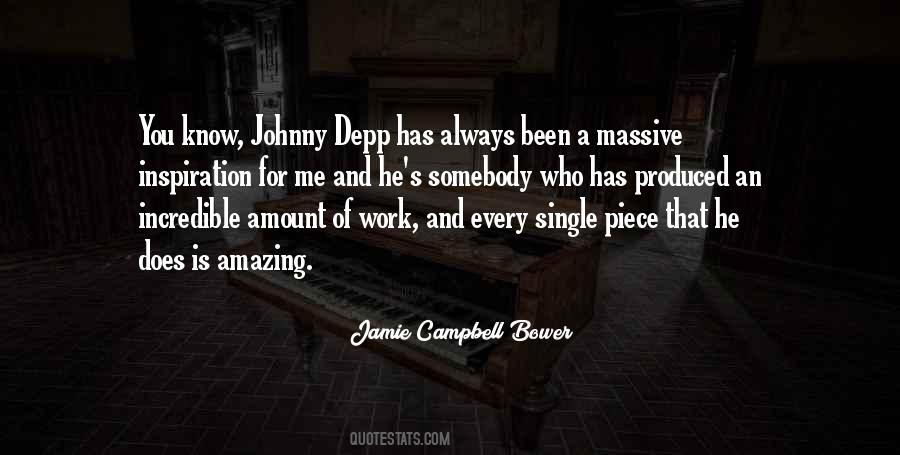 Quotes About Johnny Depp #359535