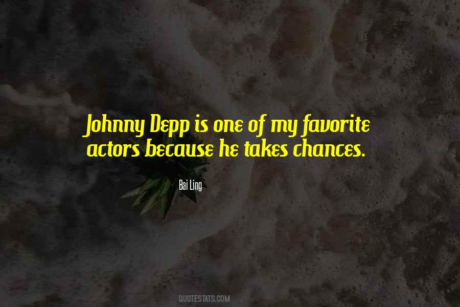Quotes About Johnny Depp #662034