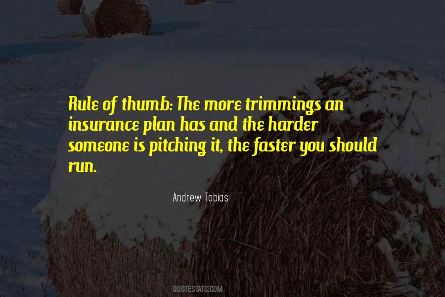 Thumb Rule Quotes #622186