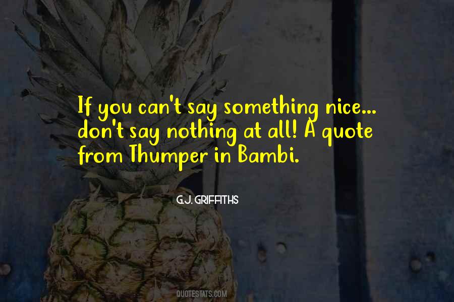 Thumper Quotes #1159982