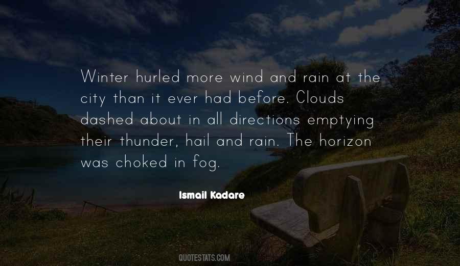 Thunder Clouds Quotes #1030336