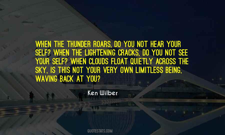 Thunder Clouds Quotes #154047