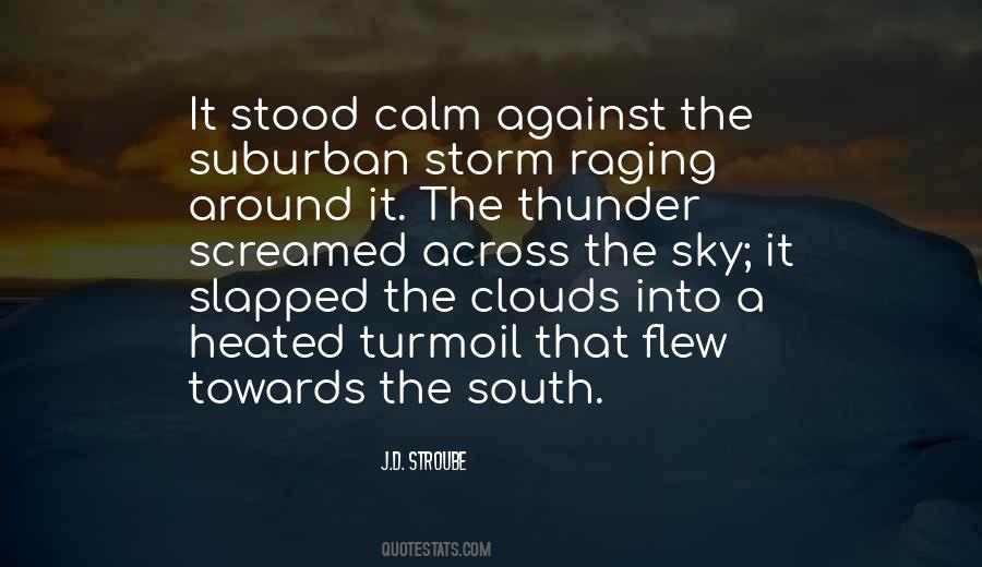 Thunder Clouds Quotes #1867230