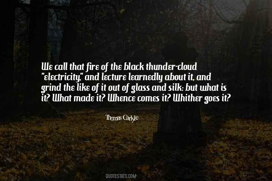 Thunder Clouds Quotes #257890