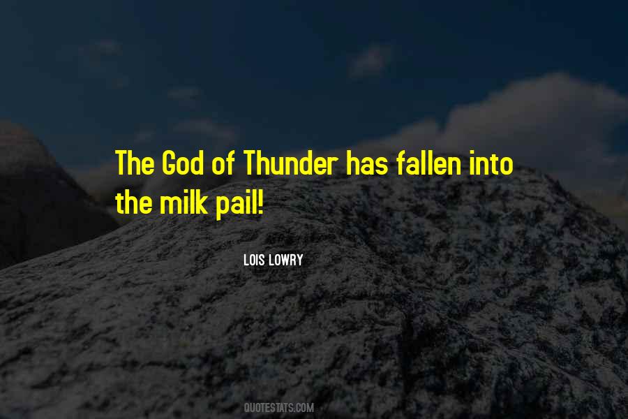 Thunder God Quotes #1393256