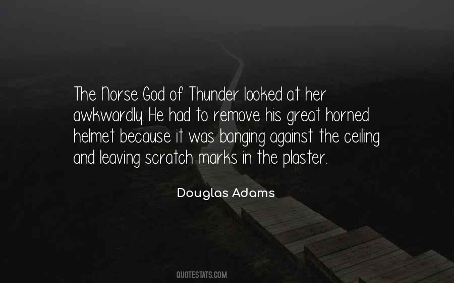 Thunder God Quotes #481511