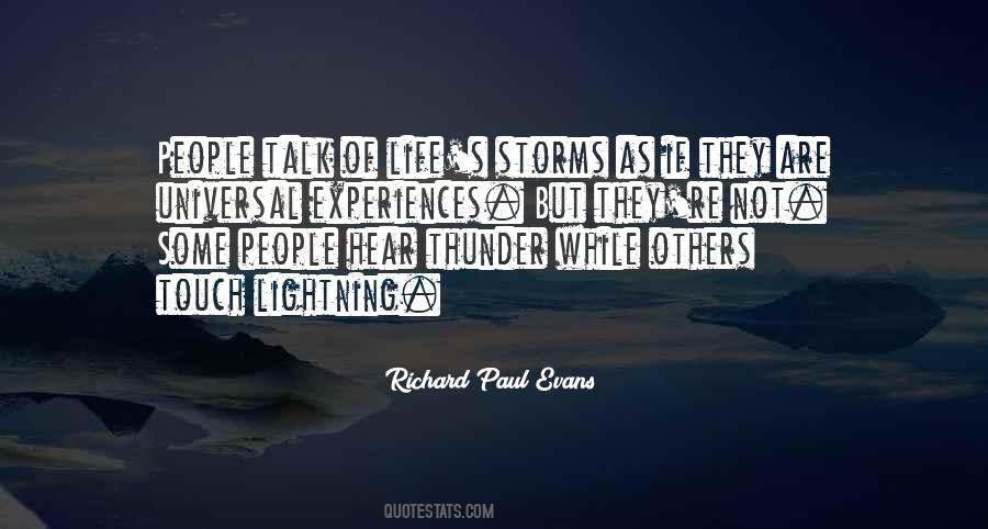 Thunder Lightning Quotes #1174579