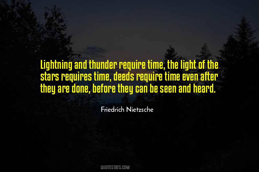 Thunder Lightning Quotes #224766