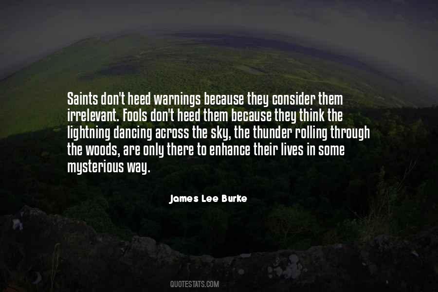 Thunder Lightning Quotes #456831
