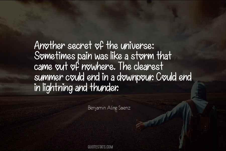 Thunder Lightning Quotes #940297