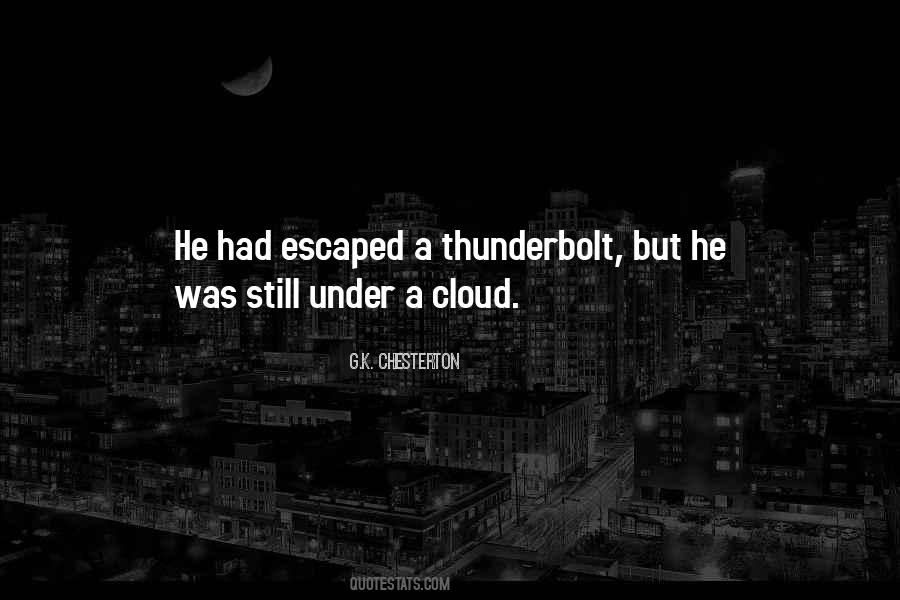Thunderbolt Quotes #1473507