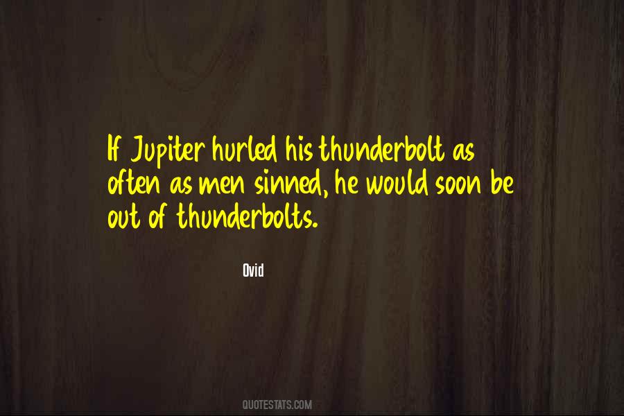 Thunderbolt Quotes #1523682