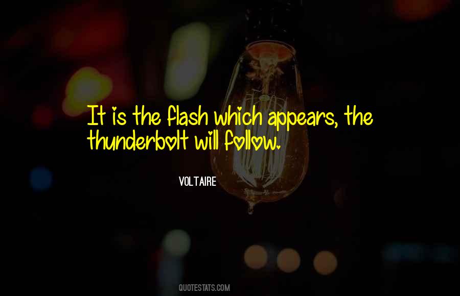 Thunderbolt Quotes #1755248