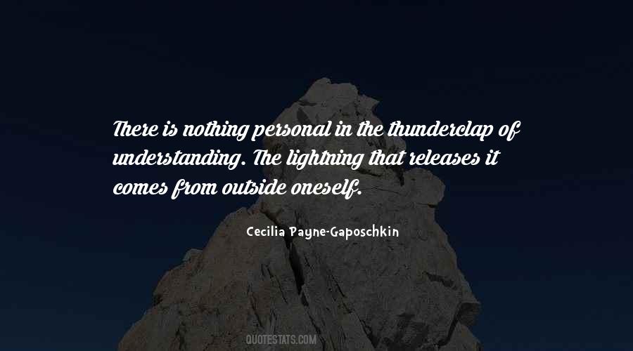 Thunderclap Quotes #705897