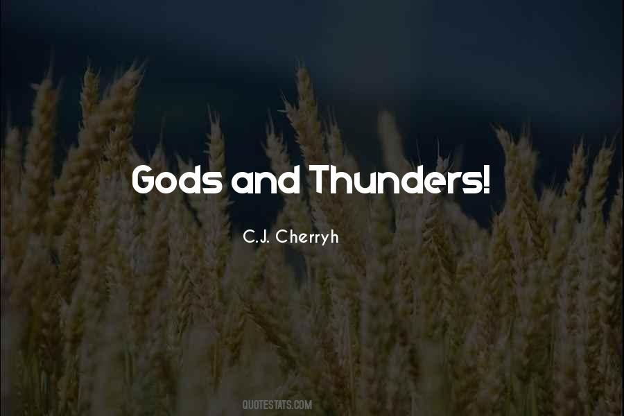 Thunders Quotes #1778580