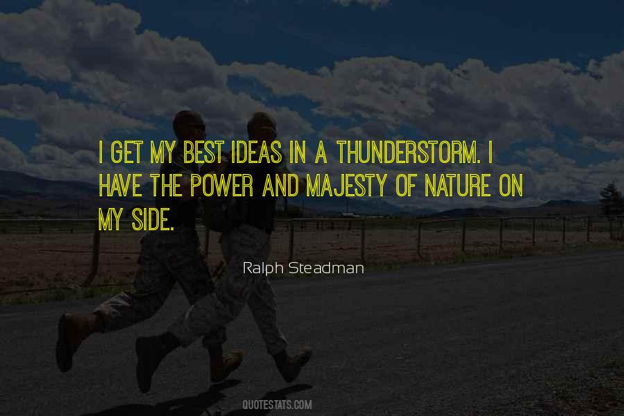 Thunderstorm Quotes #611481