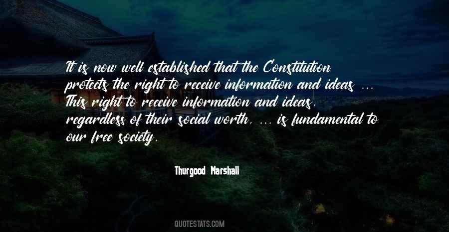 Thurgood Marshall Best Quotes #321777