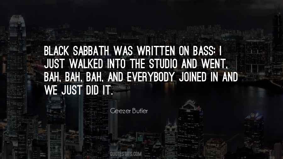 Quotes About Black Sabbath #1425602