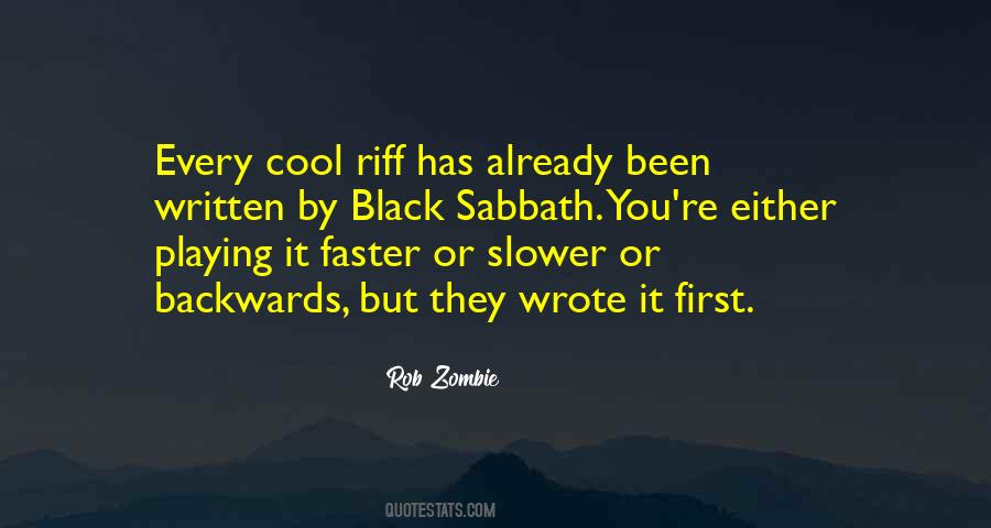 Quotes About Black Sabbath #1578321