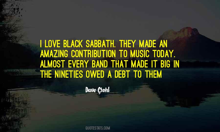 Quotes About Black Sabbath #1620717