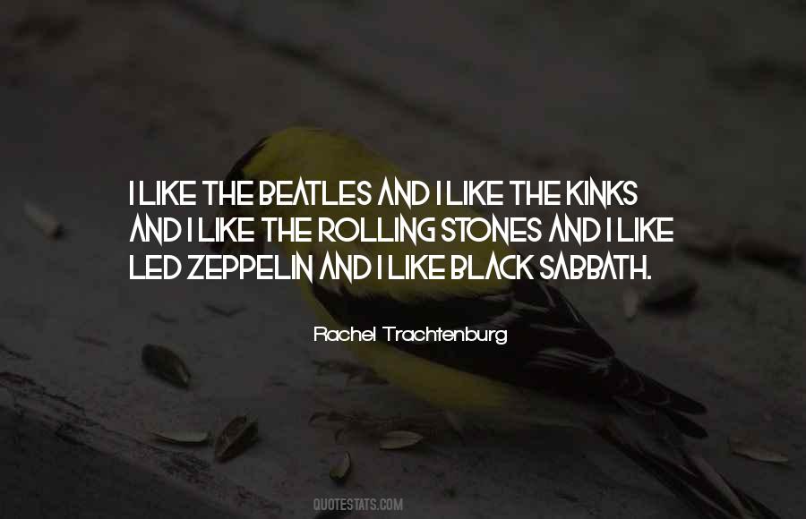 Quotes About Black Sabbath #288054