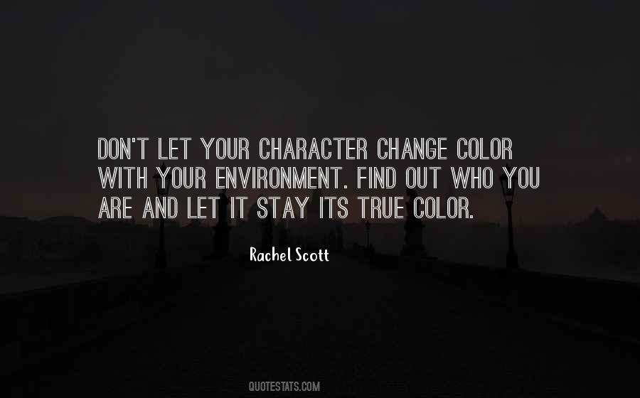 Quotes About Rachel Scott #1468193