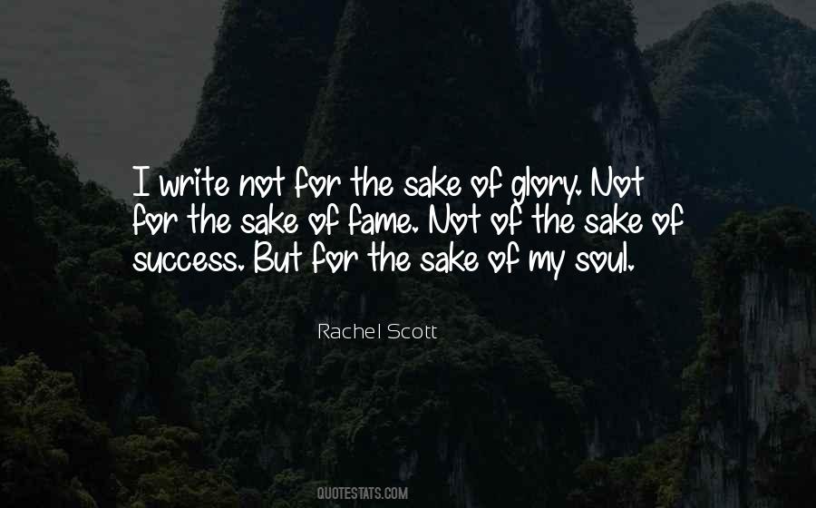 Quotes About Rachel Scott #778447