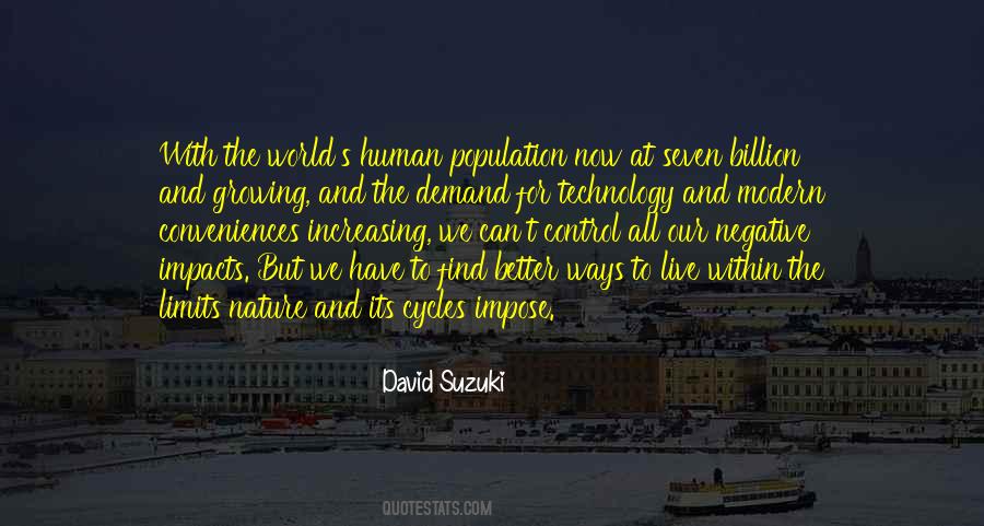 Quotes About David Suzuki #1055255
