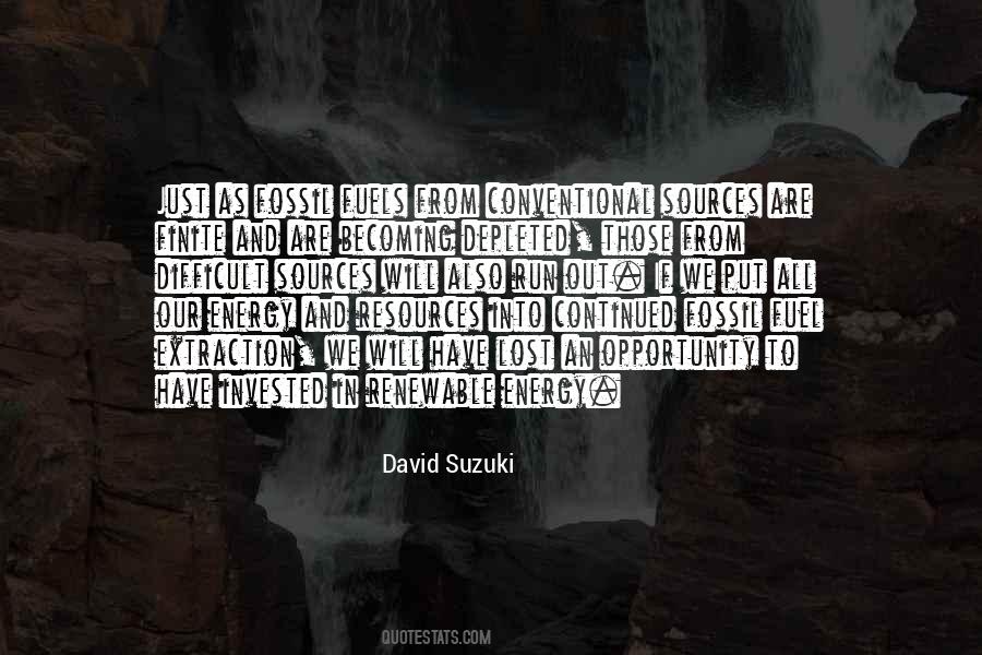 Quotes About David Suzuki #1063458