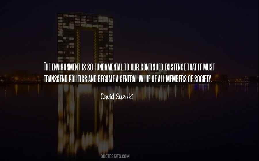 Quotes About David Suzuki #274874
