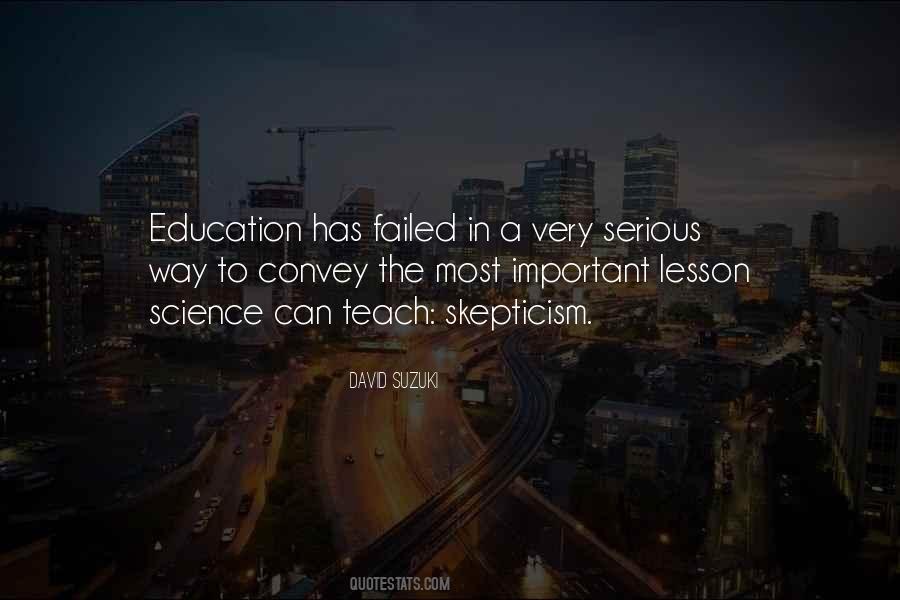Quotes About David Suzuki #294974