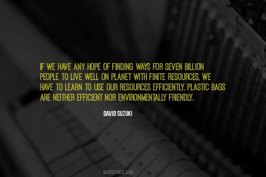 Quotes About David Suzuki #338091
